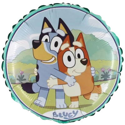 Foil Balloon Round Bluey 46cm Grabo