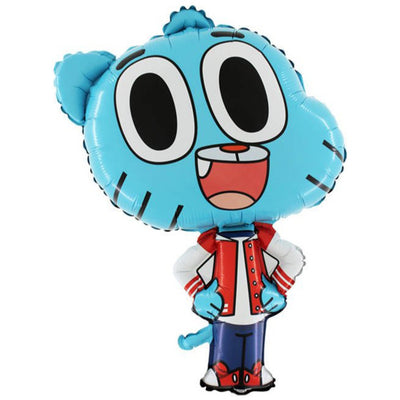 Gumball Character Foil Balloon 84cm Grabo