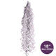 Decorative PAPER Ribbon - SILVER/WHITE for 18 balloons with helium - 15 x 86 cm PA6017