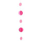 Decorative Ribbon - Pink Circles 165cm PA6033