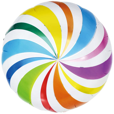 Multicolor Lollipop Foil Balloon 45cm