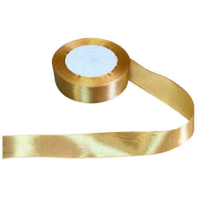 Satin Ribbon 2.5x220cm Gold