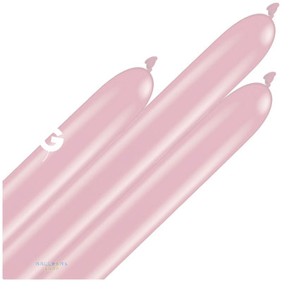 Baloane latex Modelaj 5/152cm Standard Roz Bubble Gum Q260.57
