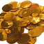 Confetti Metalic Auriu 1.5cm Rotund 100g