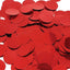 Confetti Metalic ROSU 1.5cm Rotund 100g