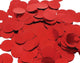 Metallic Confetti RED 1.5cm Round 100g