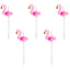 Set 5 Lumanari Tort Flamingo 3 cm