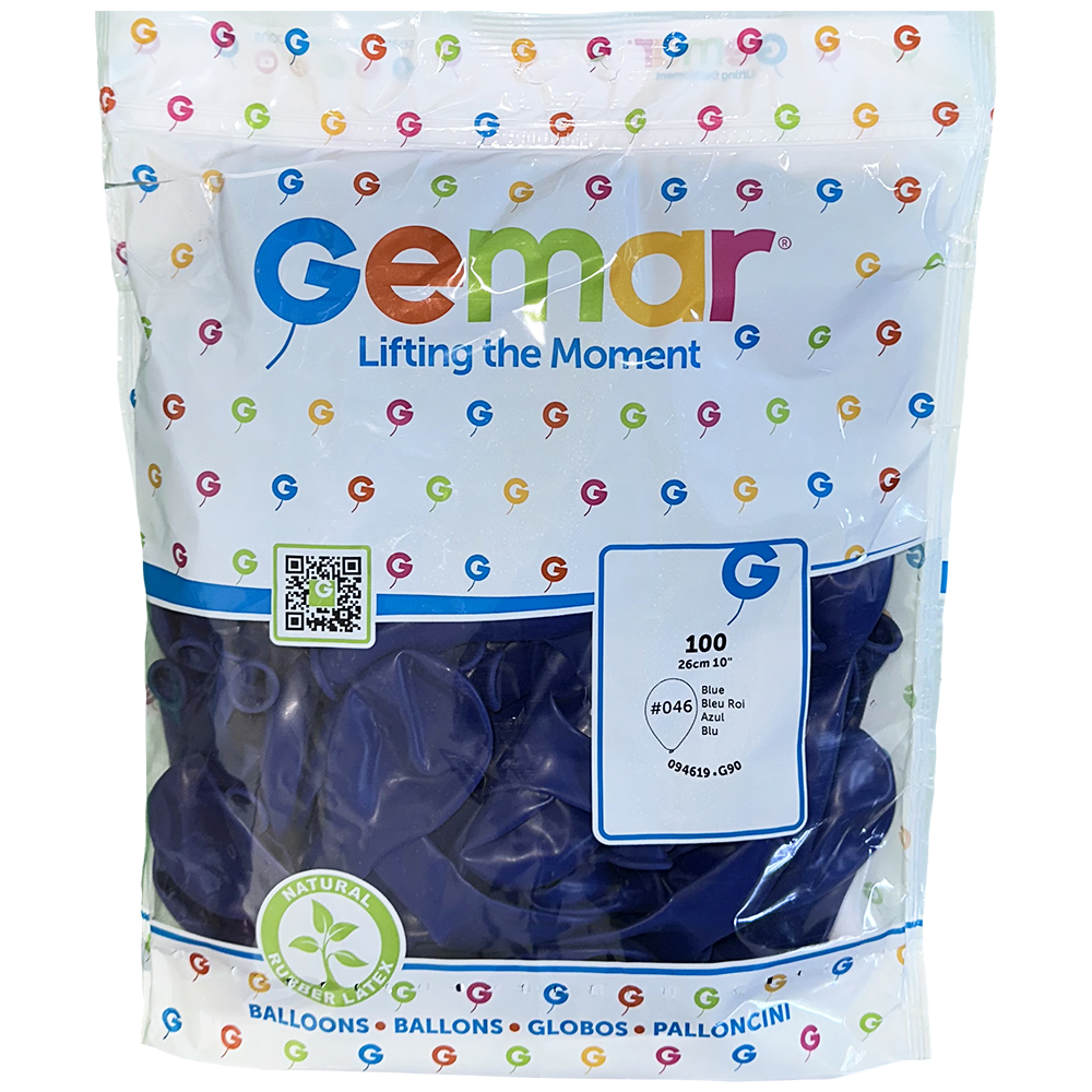 Baloane Latex 26cm Standard Bleumarin G90.46