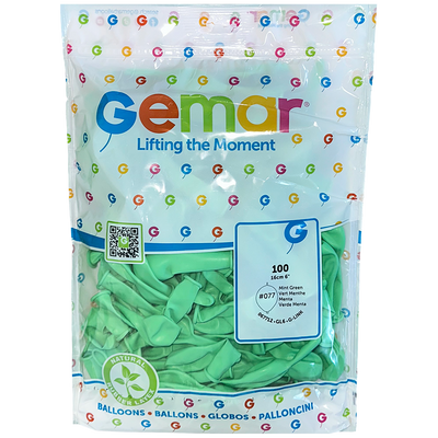 Baloane Latex G-Link 16cm Macaron Mint Green GL6.77