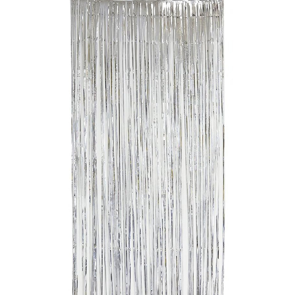 Perdea din folie metalizata Argintie 100x200cm