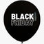 SET 50 Baloane negre 30cm print BLACK FRIDAY