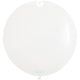 Balon Latex Jumbo 75cm Alb Standard RRD30P.01