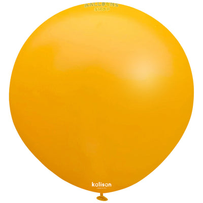 Jumbo Latex Balloon 45cm Amber Standard 2322