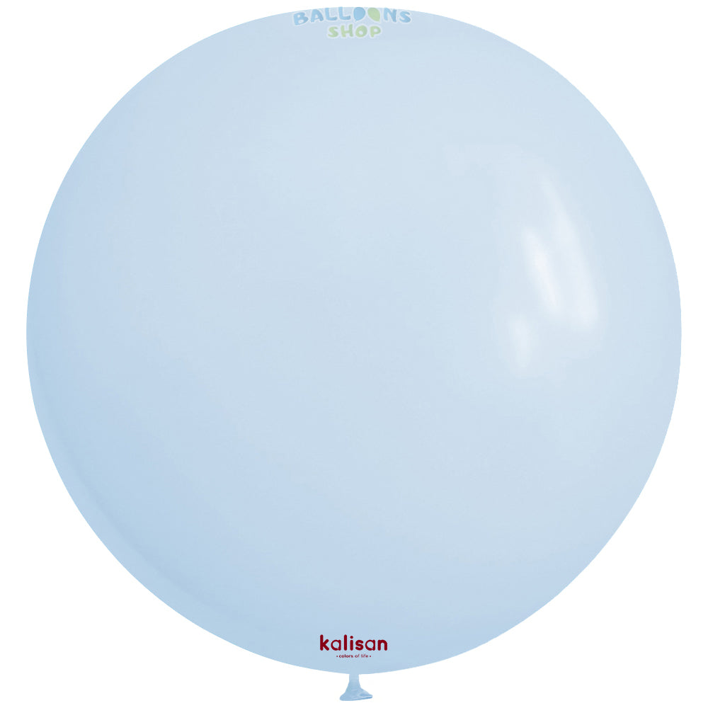 Balon Jumbo Latex 90cm Pale Baby Blue Macaron 3007