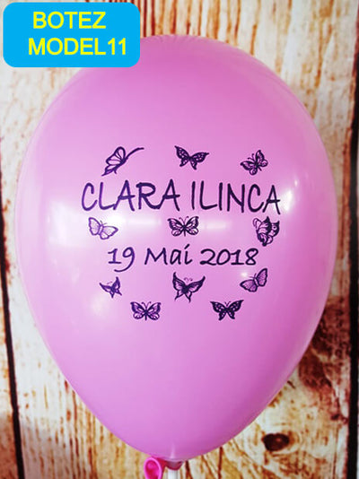 Personalized baptism balloons - BM11