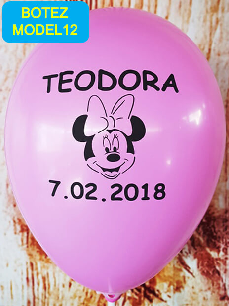 Baloane personalizate botez-BM12
