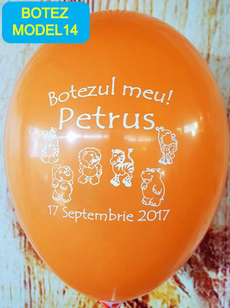 Baloane personalizate botez-BM14