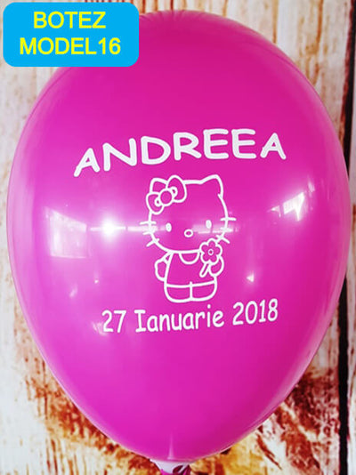 Personalized baptism balloons-BM16