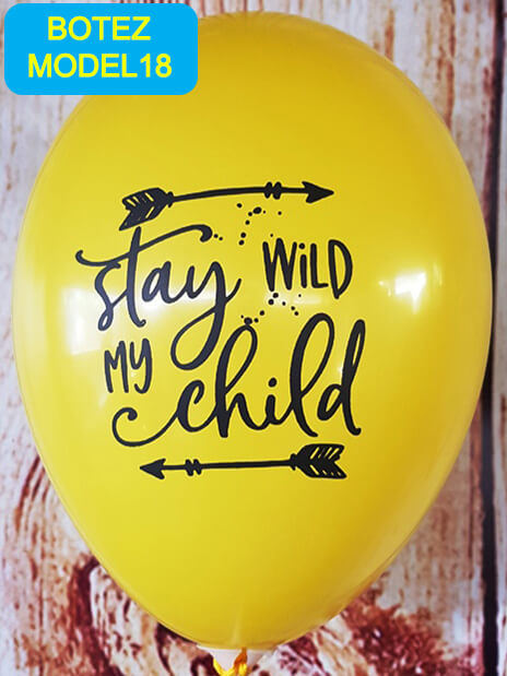 Baloane personalizate botez-BM18