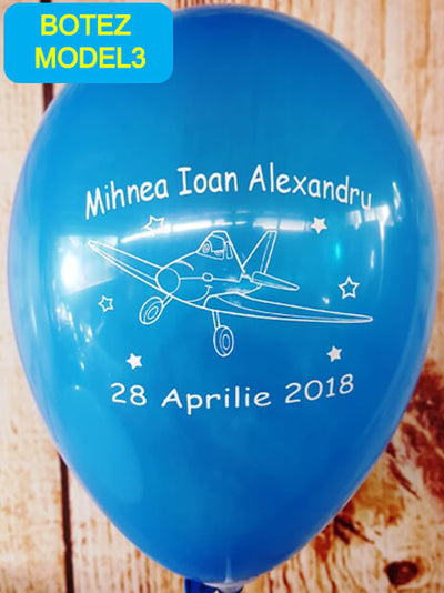 Personalized baptism balloons-BM3
