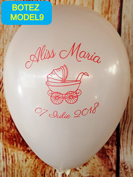 Personalized Christening Balloons-BM9