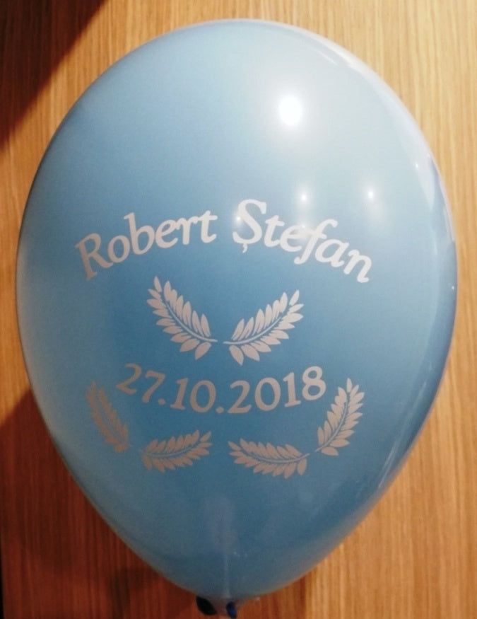 Baloane personalizate botez-BM24
