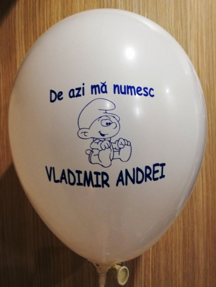 Baloane personalizate botez-BM33