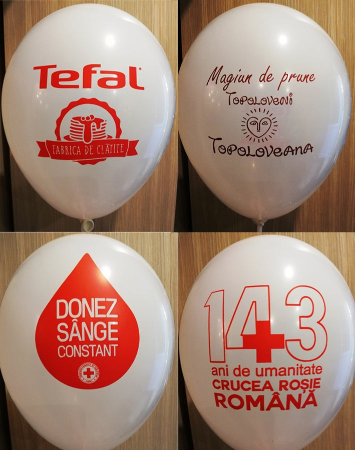 Personalizare Baloane cu Grafica - 1 culoare
