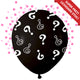 45cm Latex Balloon Gender Reveal Allover Print ? (Girl)