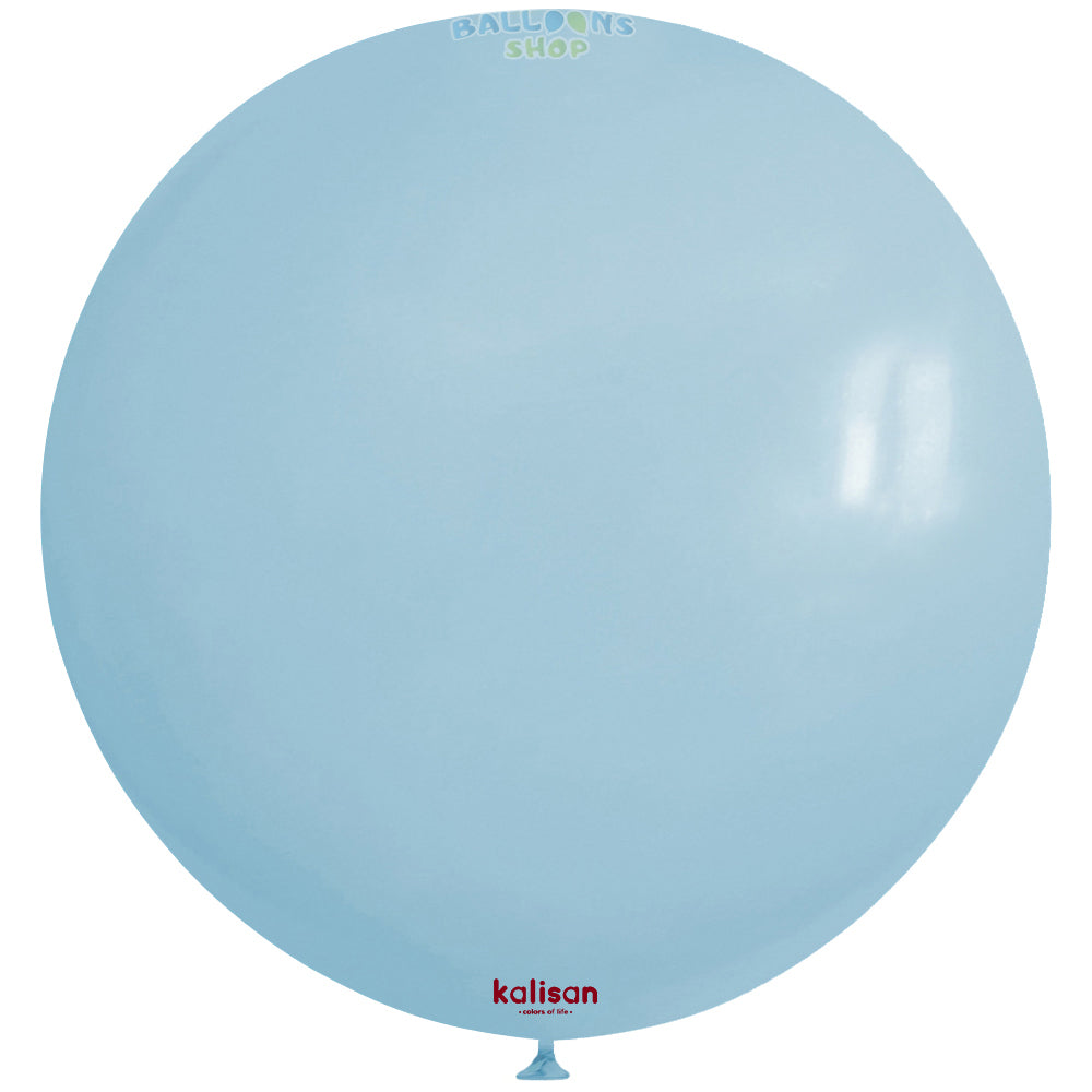 Balon Jumbo Latex 90cm Blue Macaron 3001