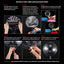 Foil Balloon Sphere 4D Transparent 38 cm Grabo