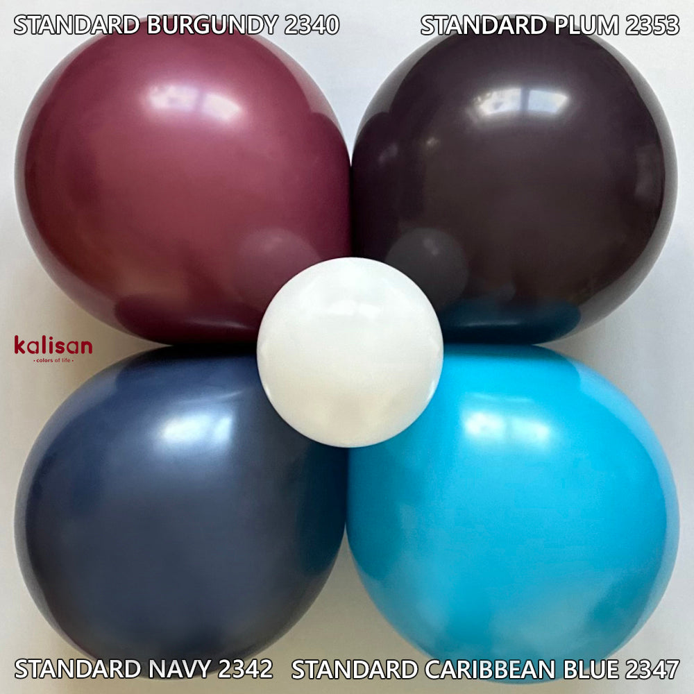 Jumbo Latex Balloon 60cm Burgundy Standard 2340