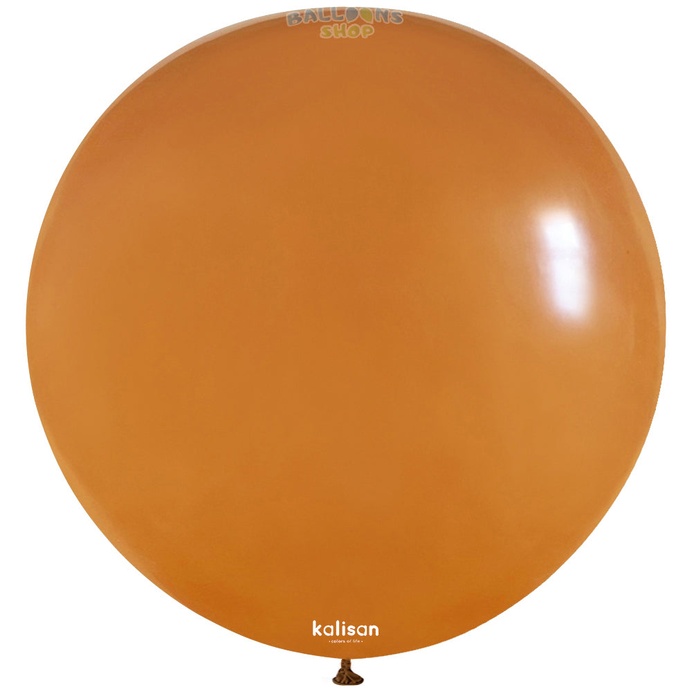 Jumbo Latex Balloon 60cm Caramel Standard 2346