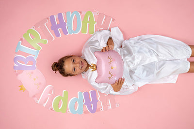 Banner Happy Birthday Pisicute 200cm Grabo