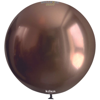 Jumbo Latex Balloon 90cm Chocolate Mirror 5014