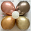Jumbo Latex Balloon 60cm Chrome Rose Gold -26K