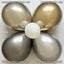 Balon Latex Jumbo 60cm Chrome Space Grey -34K