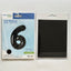 Foil Balloon Number 6 Black 87cm