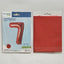 Foil Balloon Number 7 Red 87cm