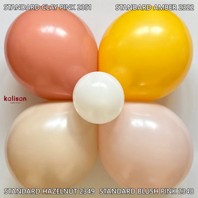 Baloane latex 13cm Amber Standard 2322