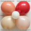SET 25 Baloane latex Inima 30cm Standard Deep Red 2352