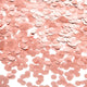 Confetti Metalic Rose Gold 1cm Rotund 100g