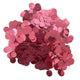 Metallic Pink Confetti 1.5cm Round 100g