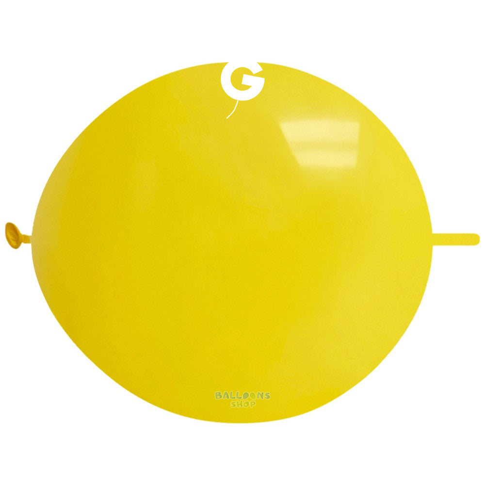 G-Link Latex Balloons 33cm Standard Dark Yellow GL13.03