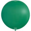 Jumbo Latex Balloon 90cm Dark Green Standard 2329