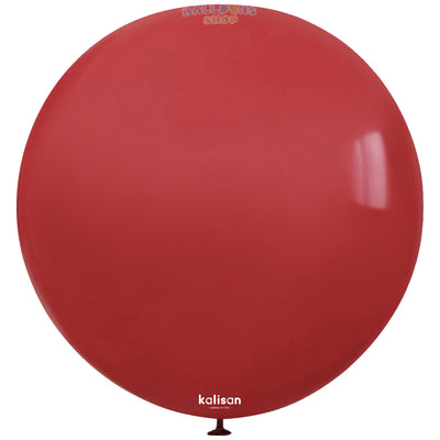 Jumbo Latex Balloon 90cm Deep Red Standard 2352