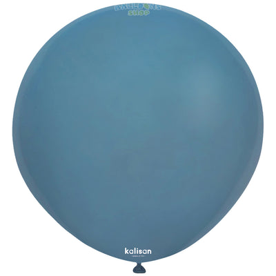 Jumbo Latex Balloon 45cm Retro Denim 8019
