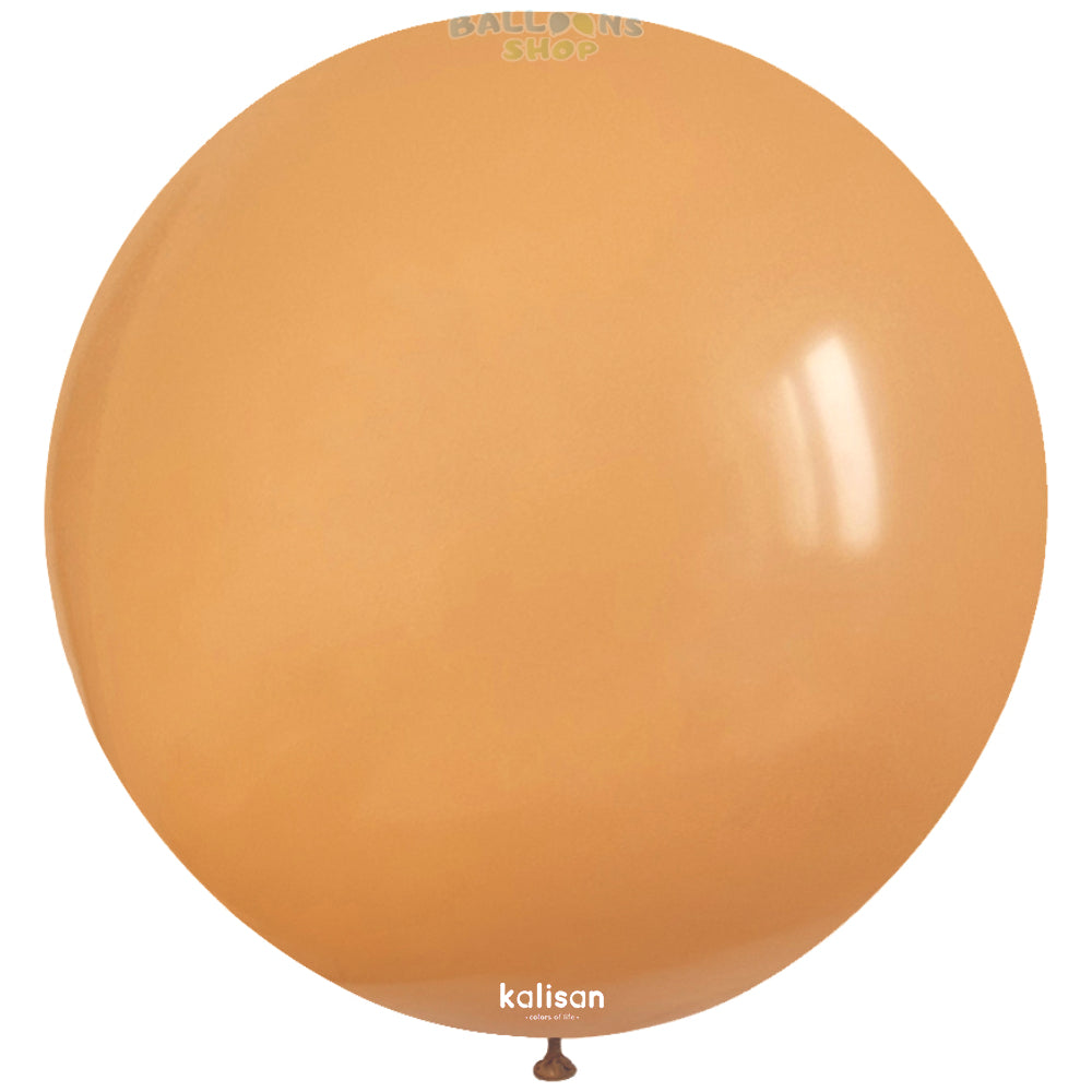 Jumbo Latex Balloon 60cm Desert Sand Retro 8014