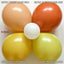 Jumbo Latex Balloon 45cm Olive Retro 8009