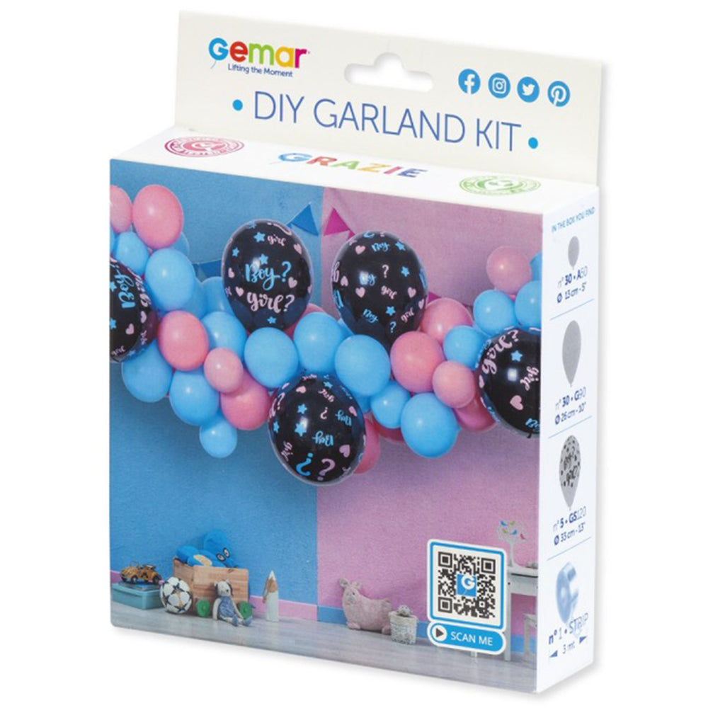 DIY KIT Latex Balloon Garland Gender Reveal